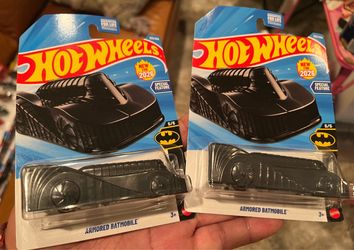 Hot Wheels Armored Batmobile 2026 New – Lot of 2