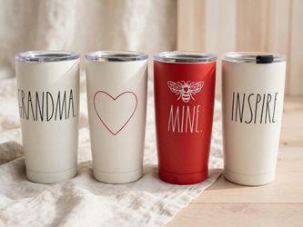 RaeDunn stainless steel tumbler 17 oz  🤍