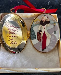 Vintage 1997  Hallmark Barbie Ornament 