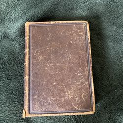 Antique Holy Bible 1860