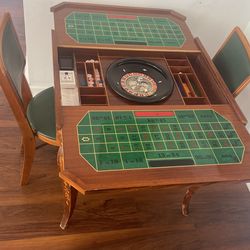 Antique Italian Gaming Table