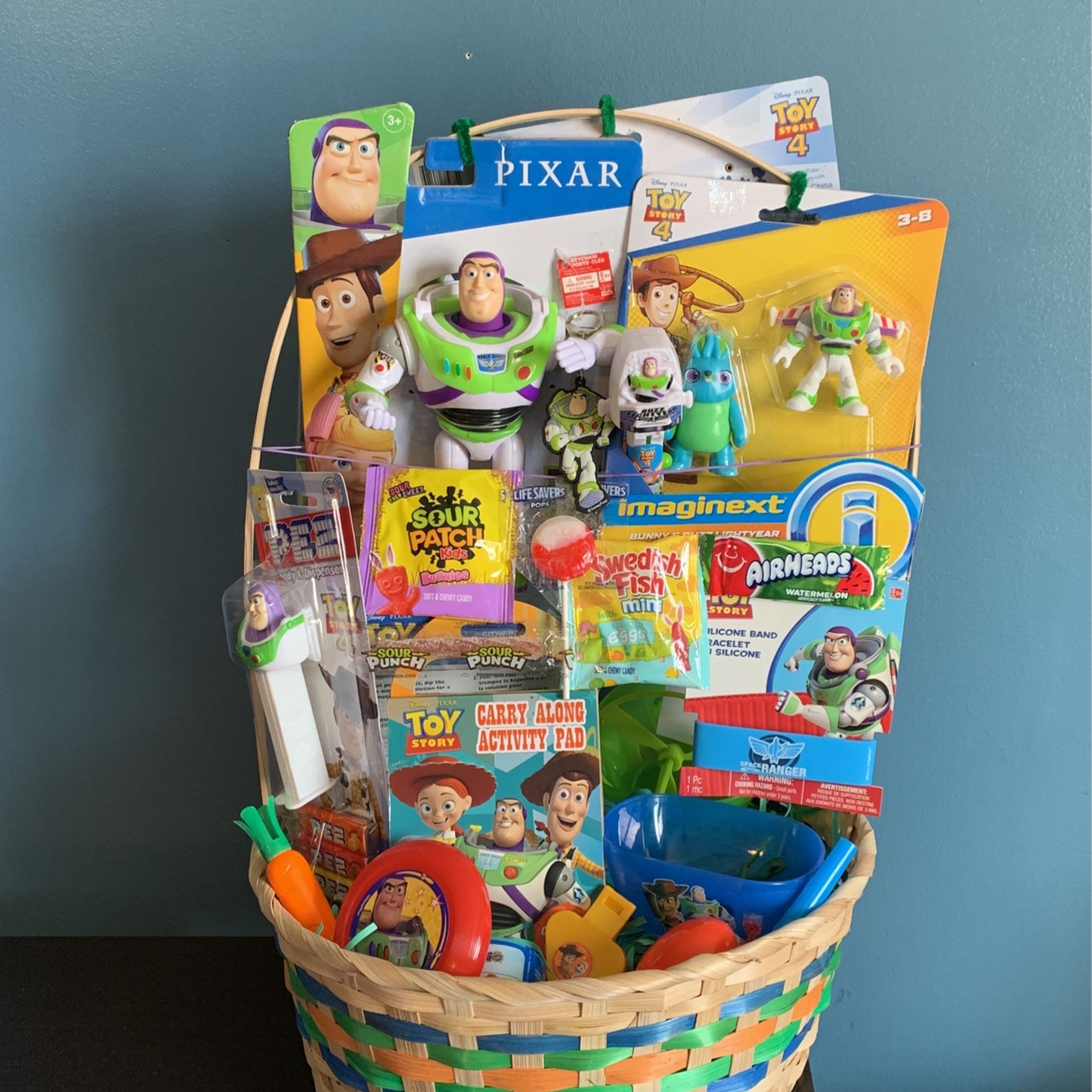 DISNEY PIXAR TOY STORY BUZZ LIGHTYEAR EASTER BASKET