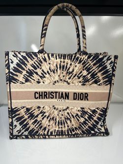 Christian Dior Tie Dye Large Book Tote H(r)
