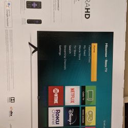 Brand New 55 Inch TV Hisense R6 Series Roku TV Google Assistant 4K UltraHD