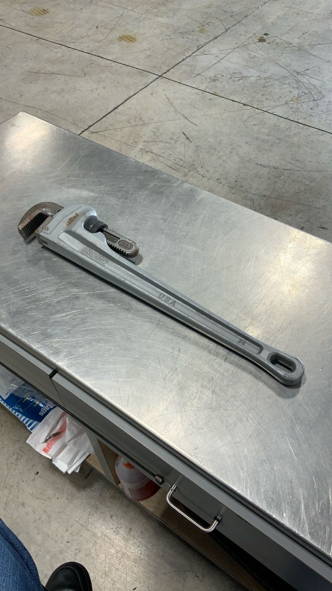 Ridgid 24” Pipe Wrench 