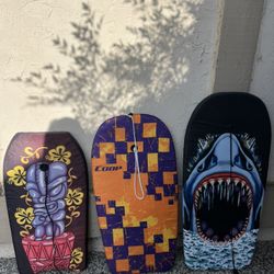 3 Boogie/Body Boards For Beach 40” /36” / 33”