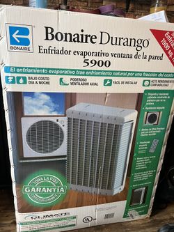 Bonaire Window Evaporative Cooler 5900 for 1900 sq. ft.
