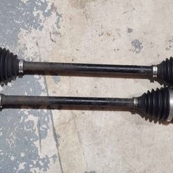 Genuine Axle Front Compatible with 2015-2021 Subaru WRX STI H4 2.5L AWD, Pair CV Joint Axle Assembly Front Left Right