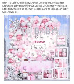 Baby shower decorations