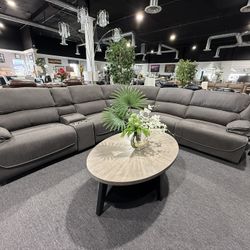 Power Recliner Sectional 