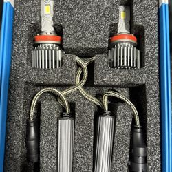 H11 High Power Led Headlights Led Fog light 1 Year Warranty Free Installation To Easy Access Vehicles