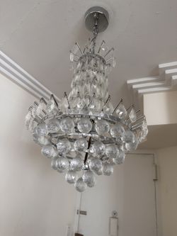 Crystal Ball Chandelier