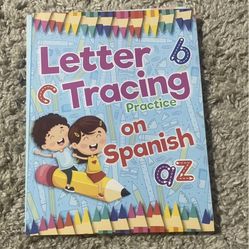 Letter Tracing Practice on Spanish