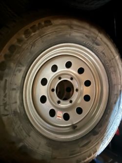Trailer Tires 16” Wheels, 6 Lugs, ST235/85R16 Tires