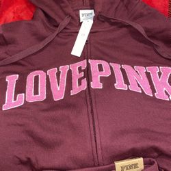 Pink Jogger Set Brand New Tags Still On 
