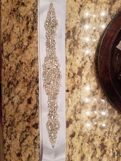 Wedding sash/belt