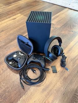 Xbox Series X 1TB Bundle: Elite Controller, 2nd Controller, Headset, 1TB SSD