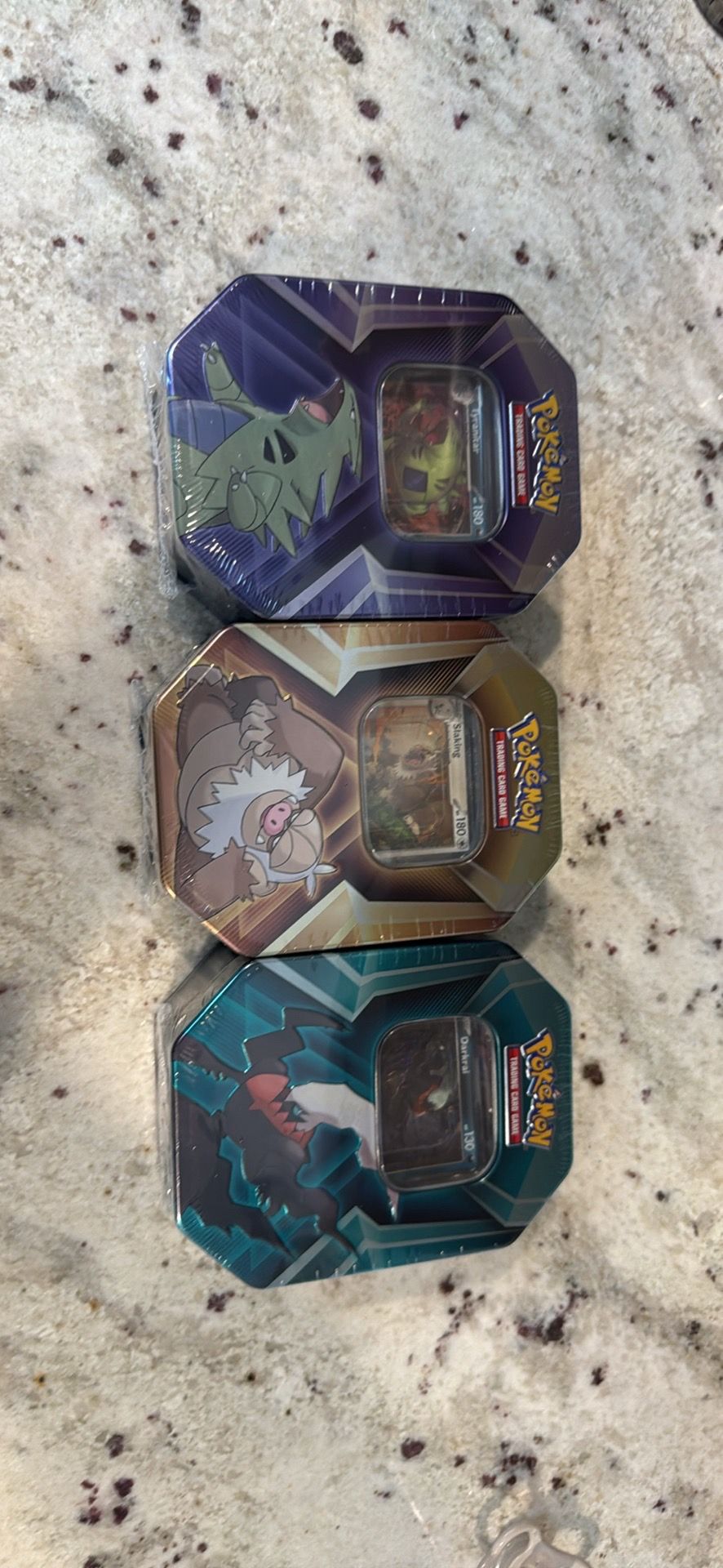 Pokemon Cards - Triple Whammy Tins