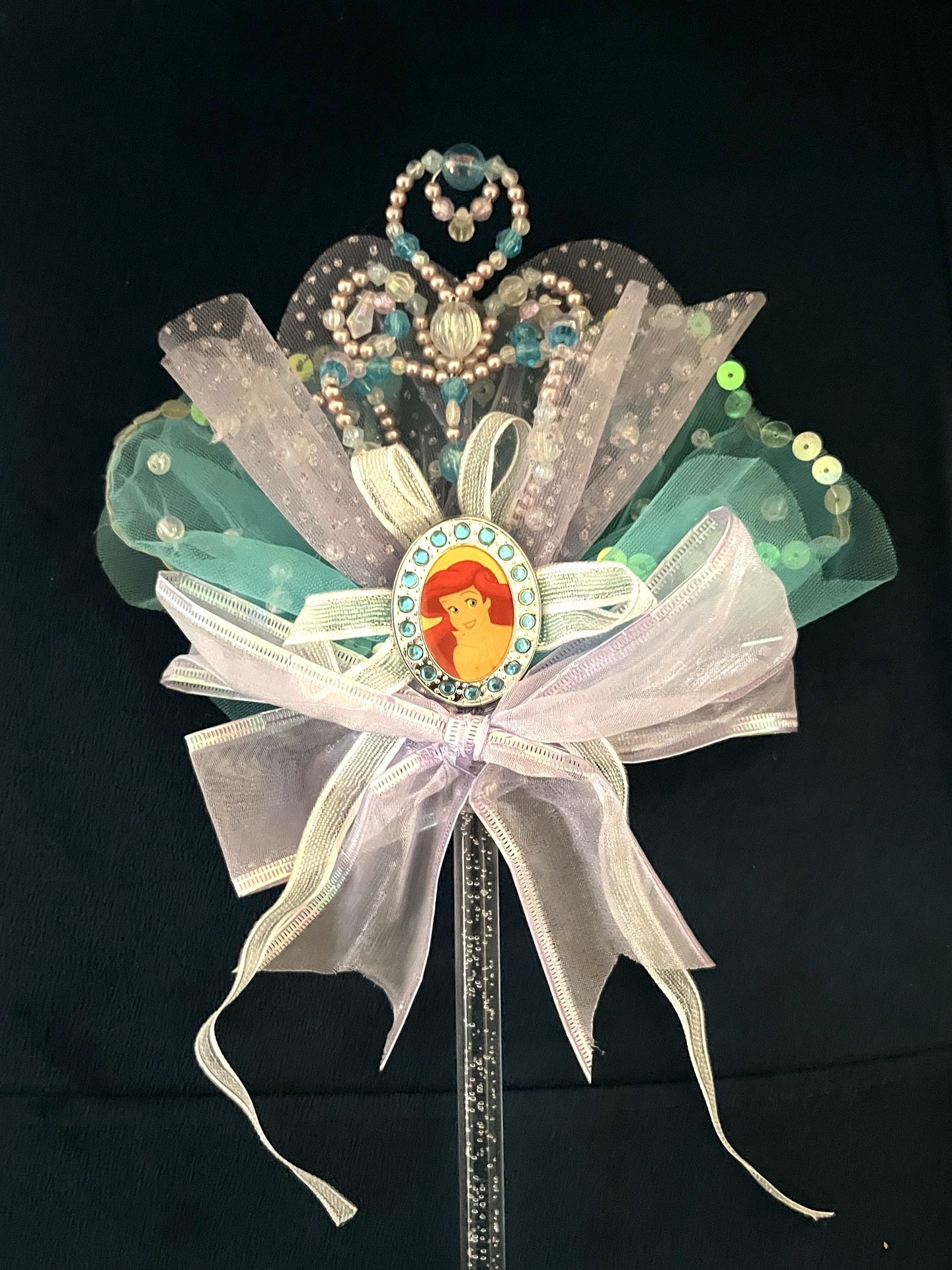 Little Mermaid Light Up Wand Vintage Ariel