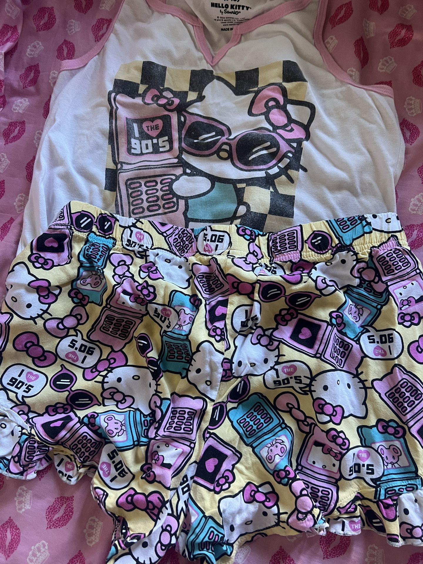 Hello Kitty Pj Set