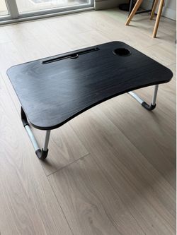 23.6 Inch Portable Wood Laptop Desk Table