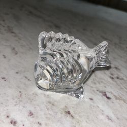 Waterford Crystal Fish Figurine
