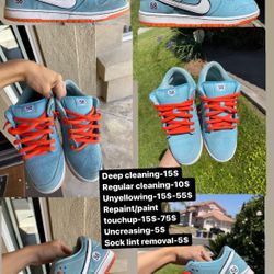 Shoe Cleaning/shoe Repair/ Sneaker Restoreation 