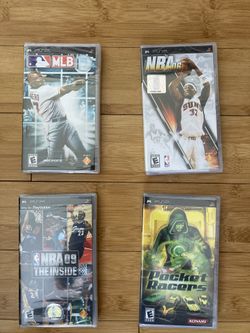 Lot Of 4 BRAND NEW FACTORY SEALED PSP games - Play Station