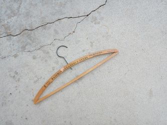 Rare coathanger, drycleaner in Hollywood