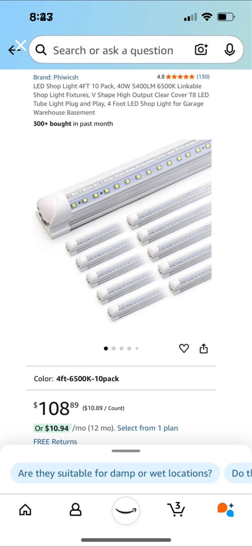 Led Shop Lights