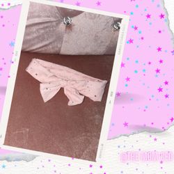 GLITTER BOW HEAD BAND