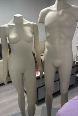 Full Body Display Mannequins Set of 2