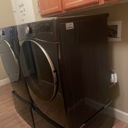 LG Front-Load Washer and Dryer Set