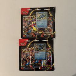 Pokémon TCG: Mega Evolution 3-Pack Blister Lot of 2