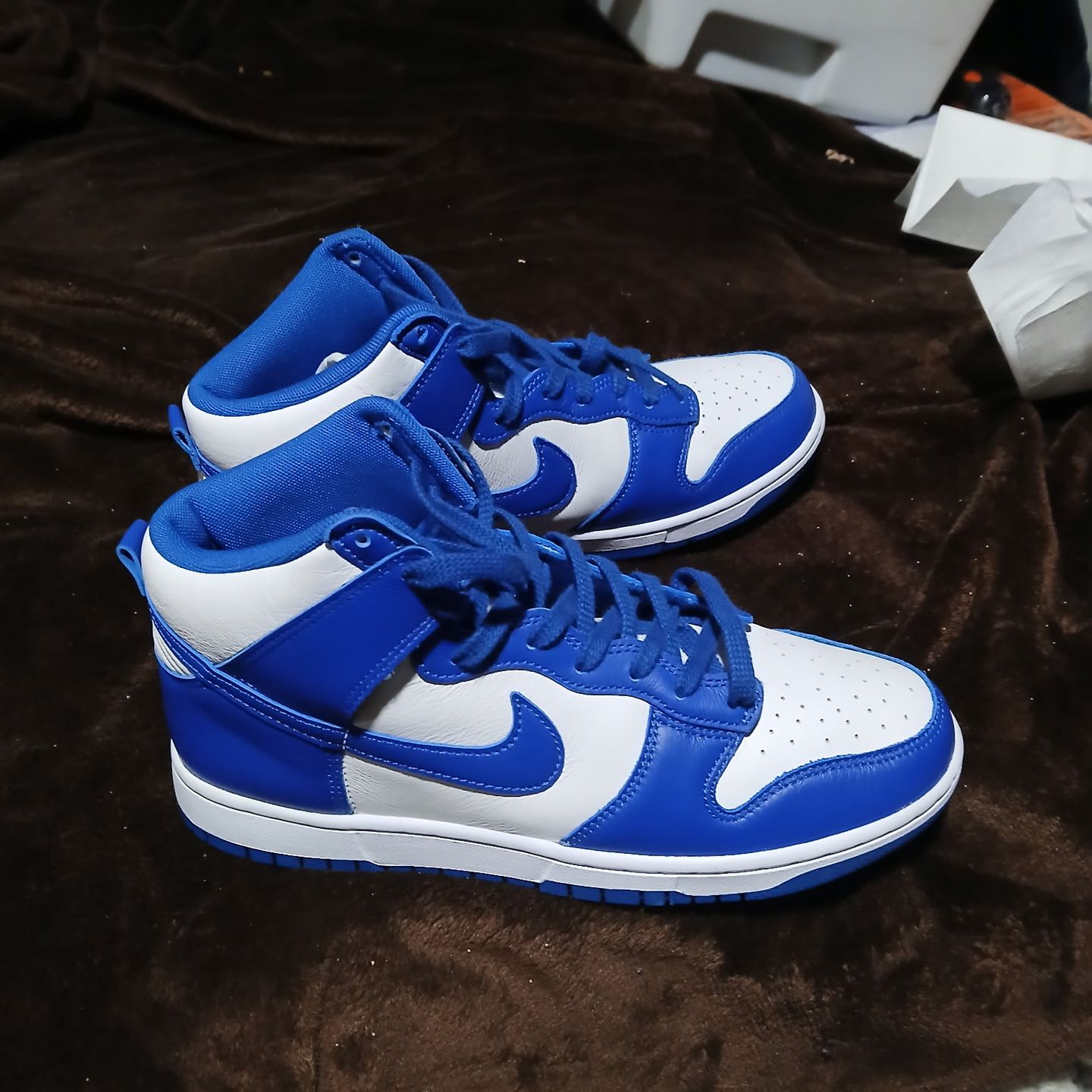 Cobalt blue NIKE Dunks