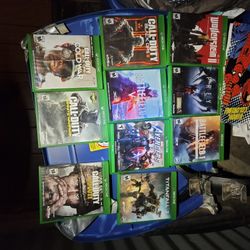 Xbox One With 1 Controller All Cords. 10 Games And External Hard Drive With A Bunch Of Games