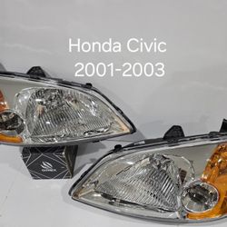 Honda Civic 2001-2003 Headlights 