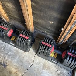 FitRx Adjustable Dumbbells, 52.5lb Smartbell Set (Mt. Washington)