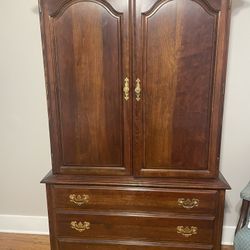 Cherry Wood Armoire