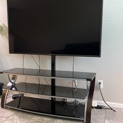 65” LG Smart TV with TV Stand