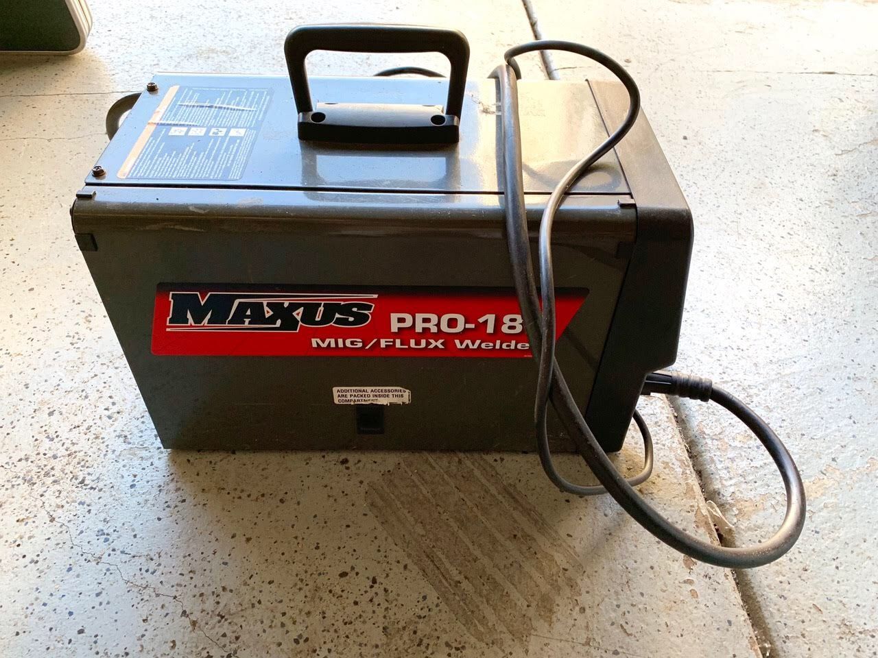 Maxus PRO-180 MIG/FLUX Welder 230V Powerful Welder $350