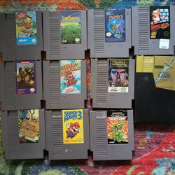 Original NES GAMES SOLD INDIVIDUALLY OR SEPARATELY. Make Me An Offer