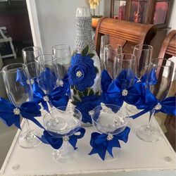Set Para Brindis Y Cojín Para Coronacion