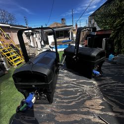 Pair of Chauvet Professional Ovation F-415VW LED Fresnel Lights - Variable White High CRI