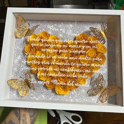 Shadow boxes for Mother’s Day