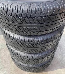 4 DUNLOP 265/70/17 TIRES $280 CASH‼️ FREE INSTALLATION‼️