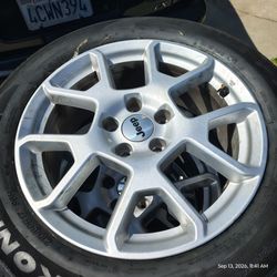 stock Jeep rims and tires 400 are best offer