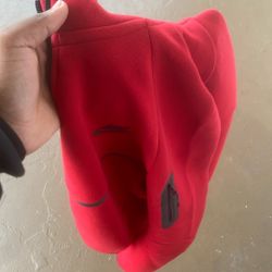 red nike tech jacket size medium 