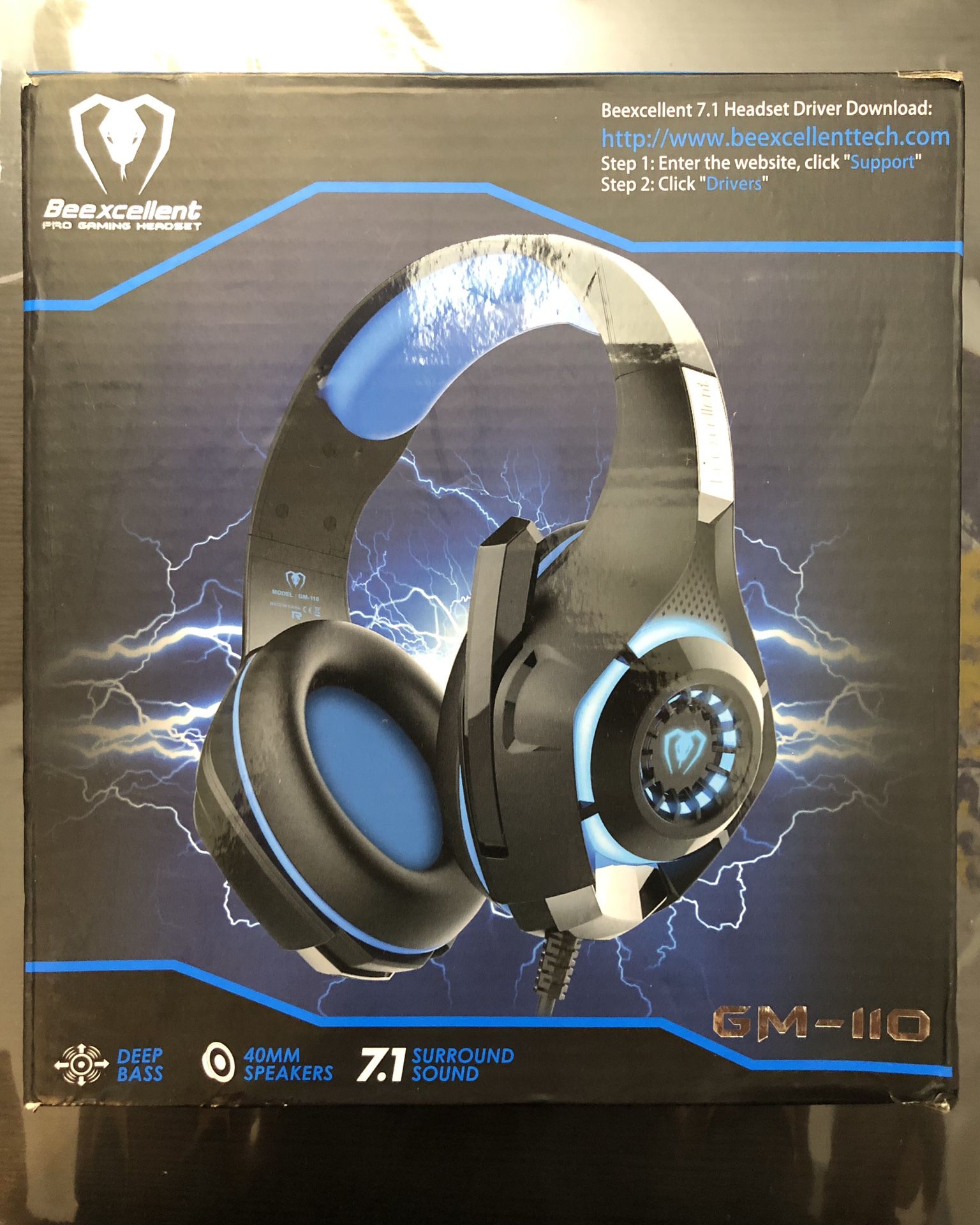 Beexcellent USB Gaming Headset With Mic GM-110