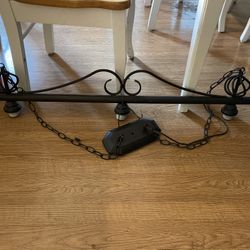 Vintage Metal And Glass Lamps